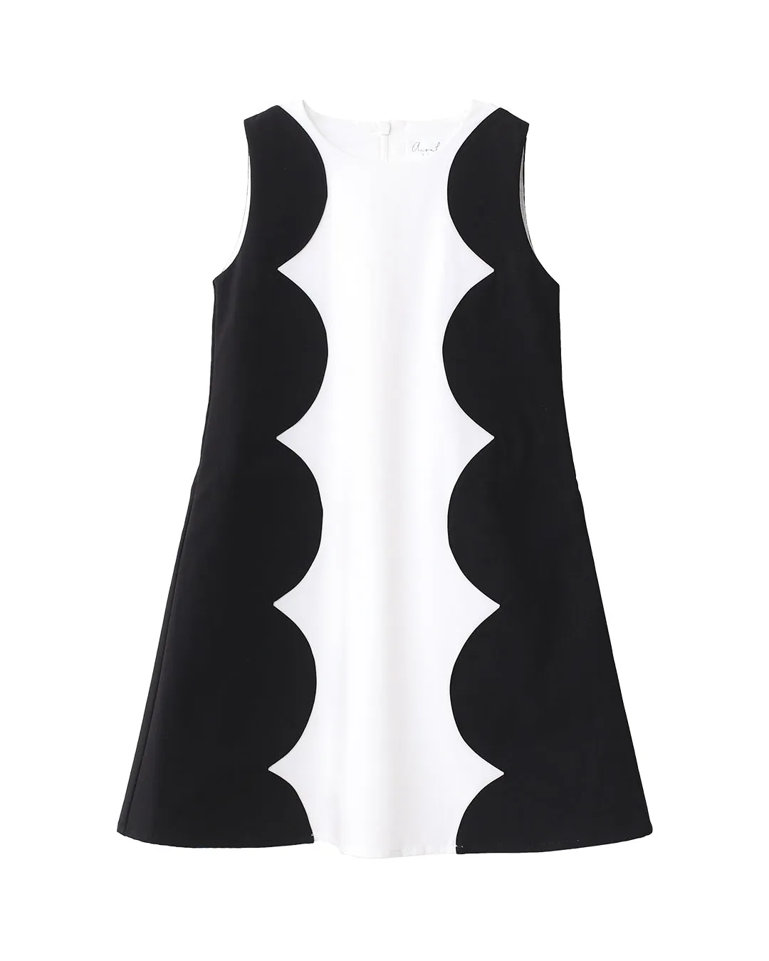 Aria dress (ivory/black)