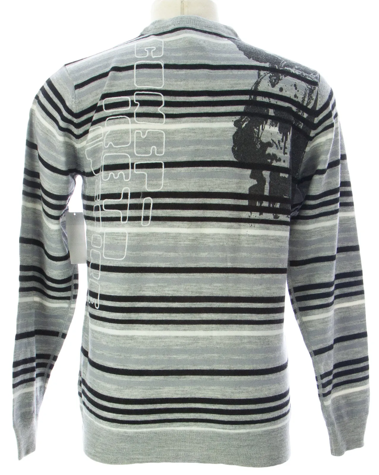 ARTFUL DODGER Men's Heather Grey Conspire Cardigan AM83-S02 $148 NEW