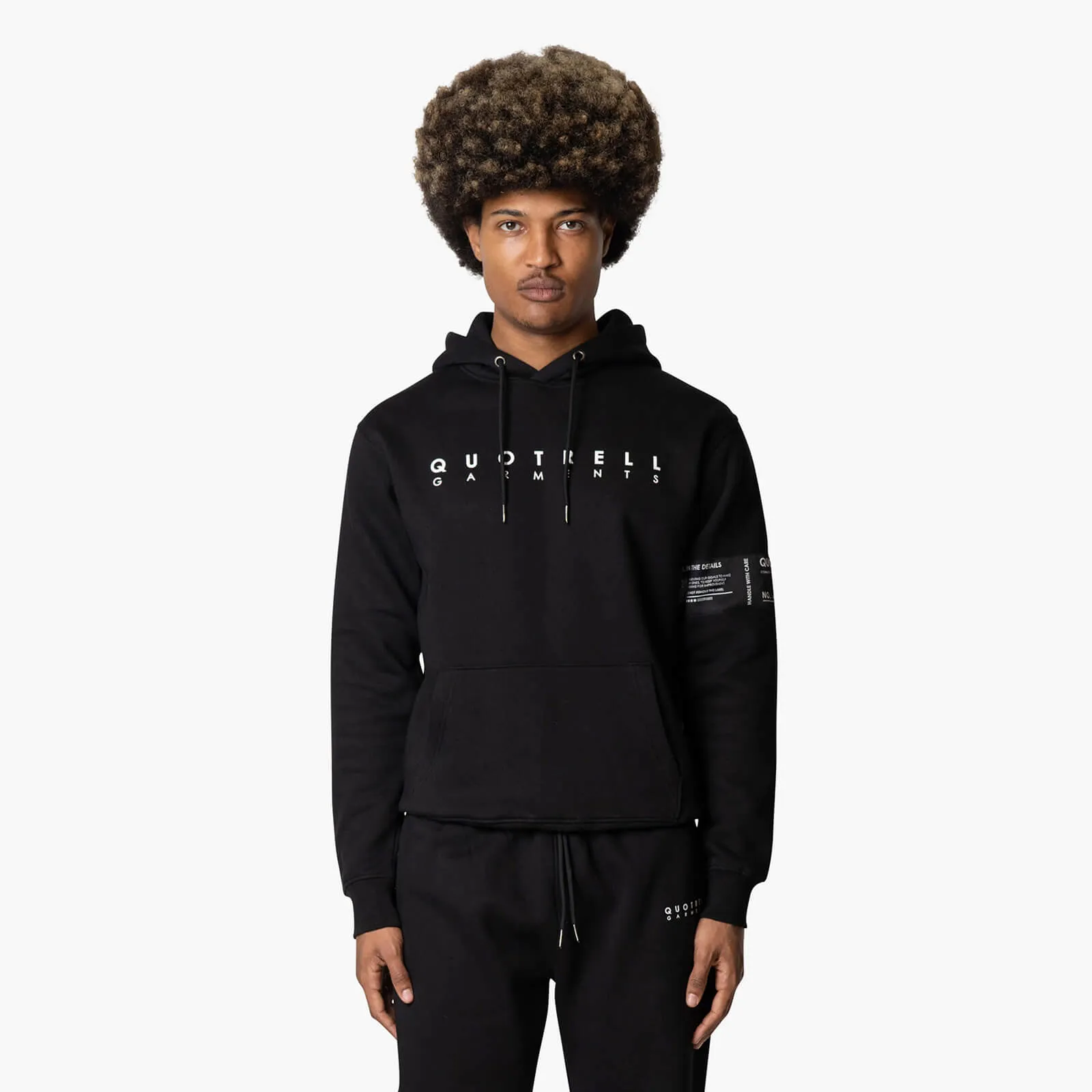 ARUBA SET - LOOSE FIT | BLACK/WHITE
