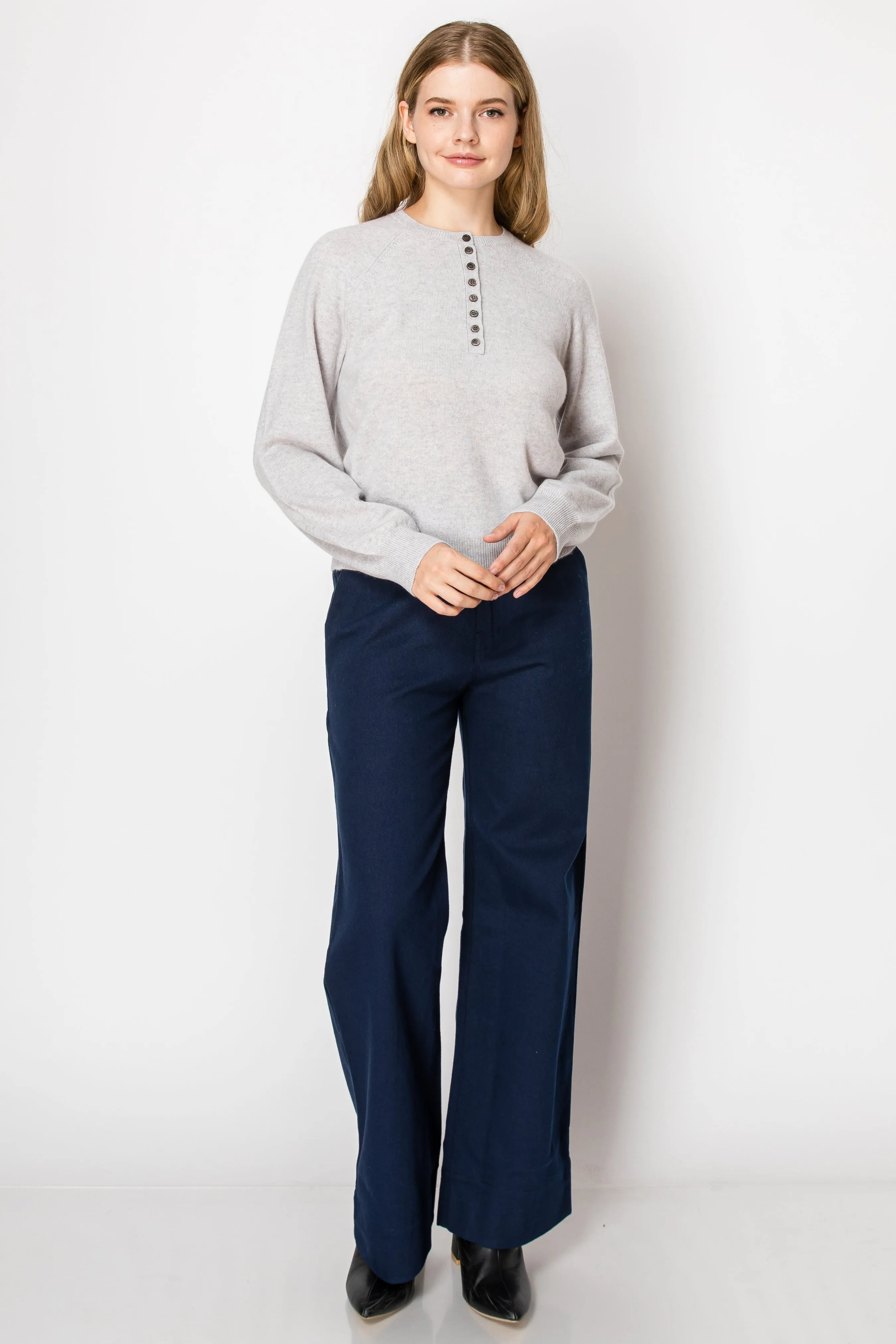 Aspen Cashmere Crewneck Pullover