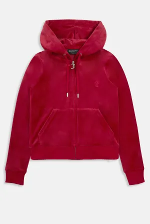 ASTOR RED CLASSIC VELOUR ROBERTSON HOODIE
