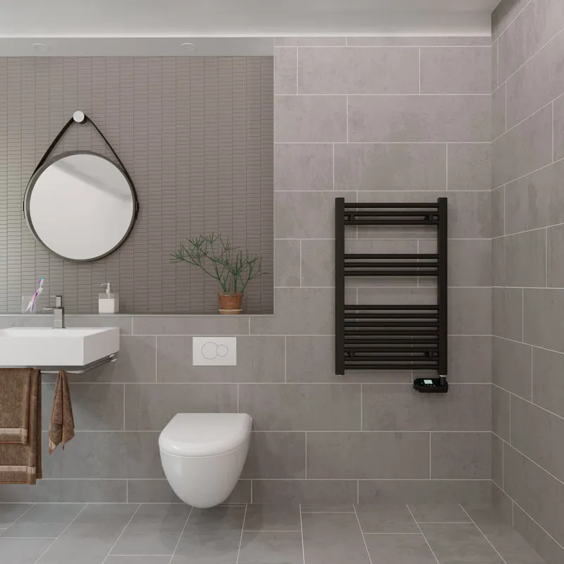 ATC RFTR780BL Pacific RF Smart Heated Towel Radiator Black 300W 0.3kW
