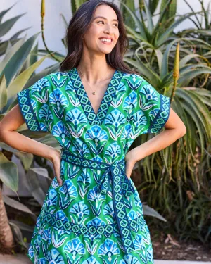 Atlantic Geo Floral Dress