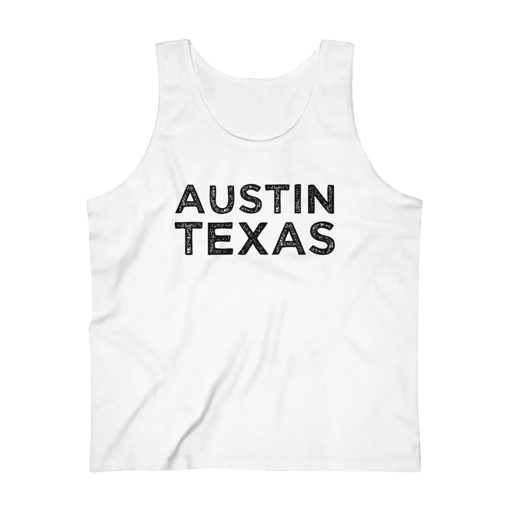 Austin Texas Cotton Tank Top