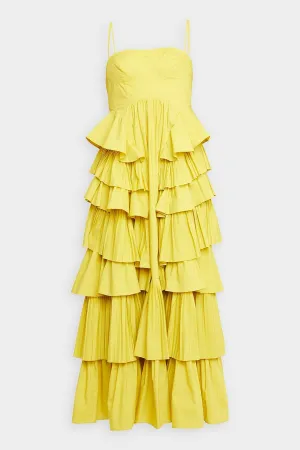 Avery Gown in Limonite