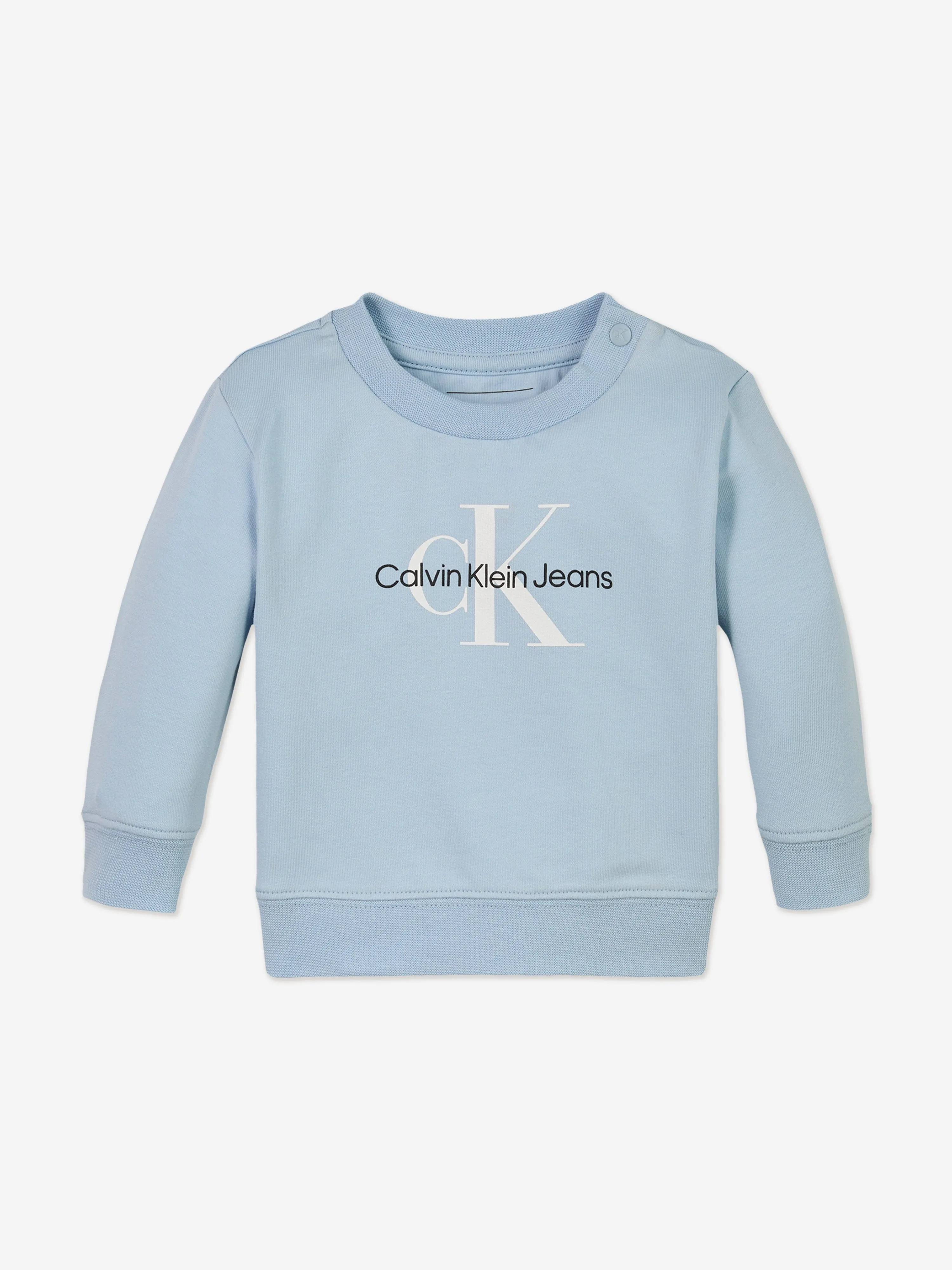 Baby Boys Monogram Tracksuit in Blue