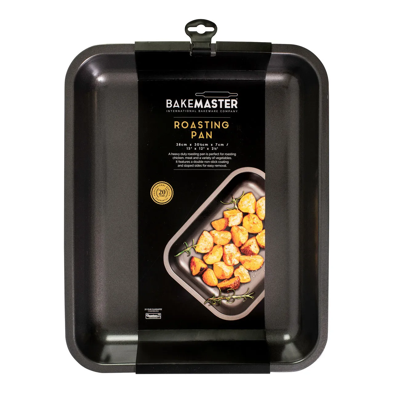 Bakemaster Large Roasting Pan 39 x 31 x 5cm