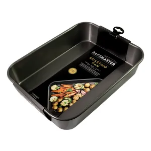 Bakemaster Medium Deep Roasting Pan 34 x 26 x 7cm