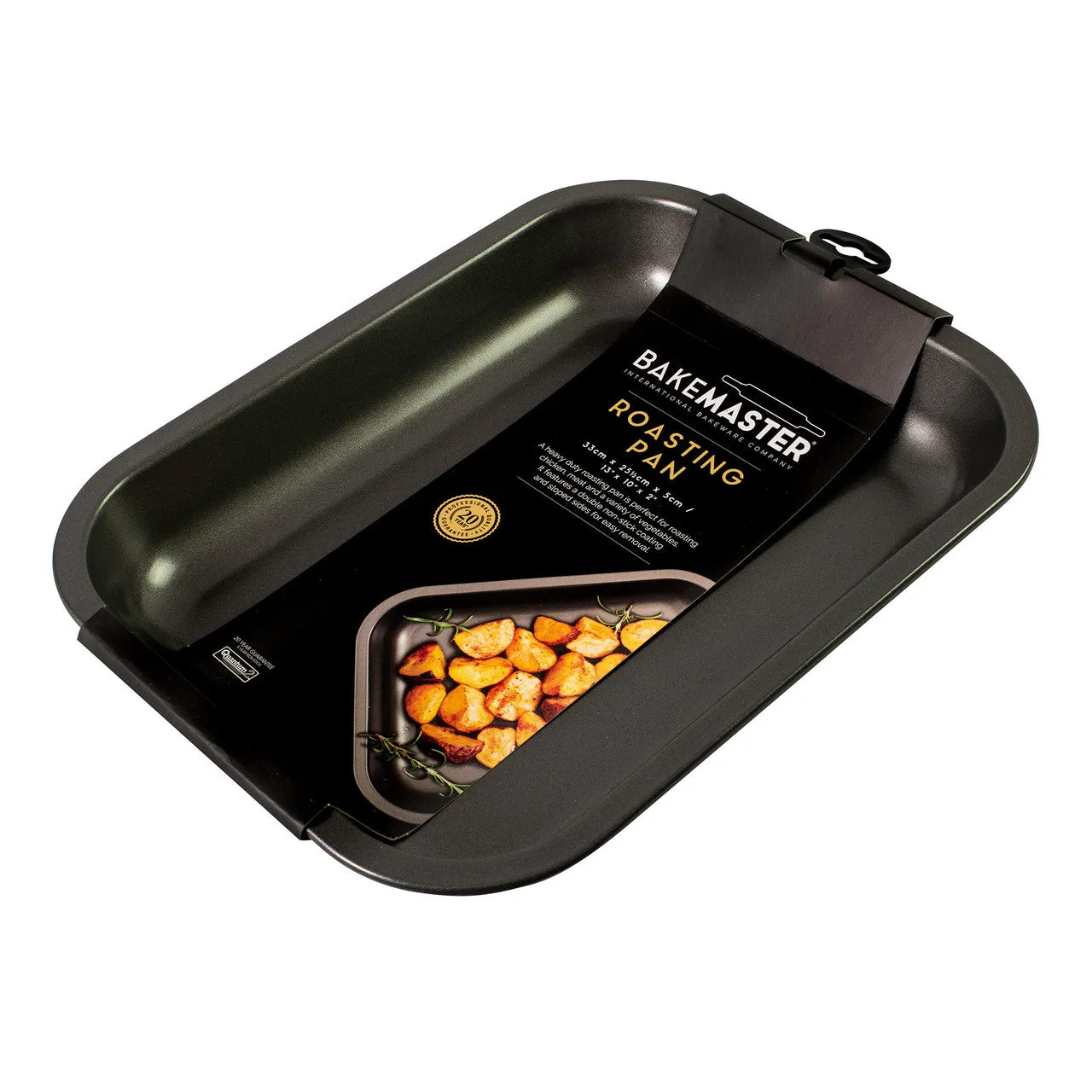 Bakemaster Medium Roasting Pan 33 x 25.5 x 5cm
