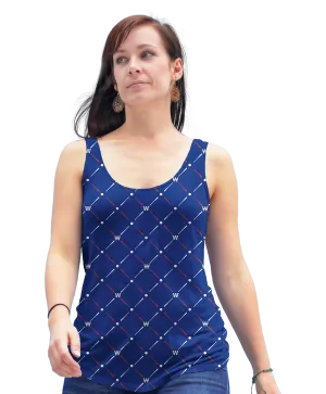 Bats, Balls, & The W Racerback Tank Top