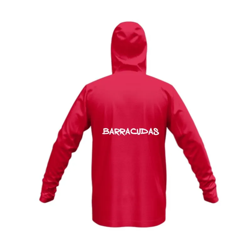 BDC Barracudas SlimFit HP Red Tech Zip Jacket