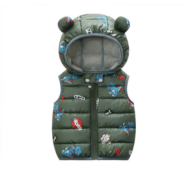 Bear Puffer Vest