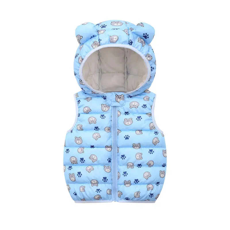 Bear Puffer Vest