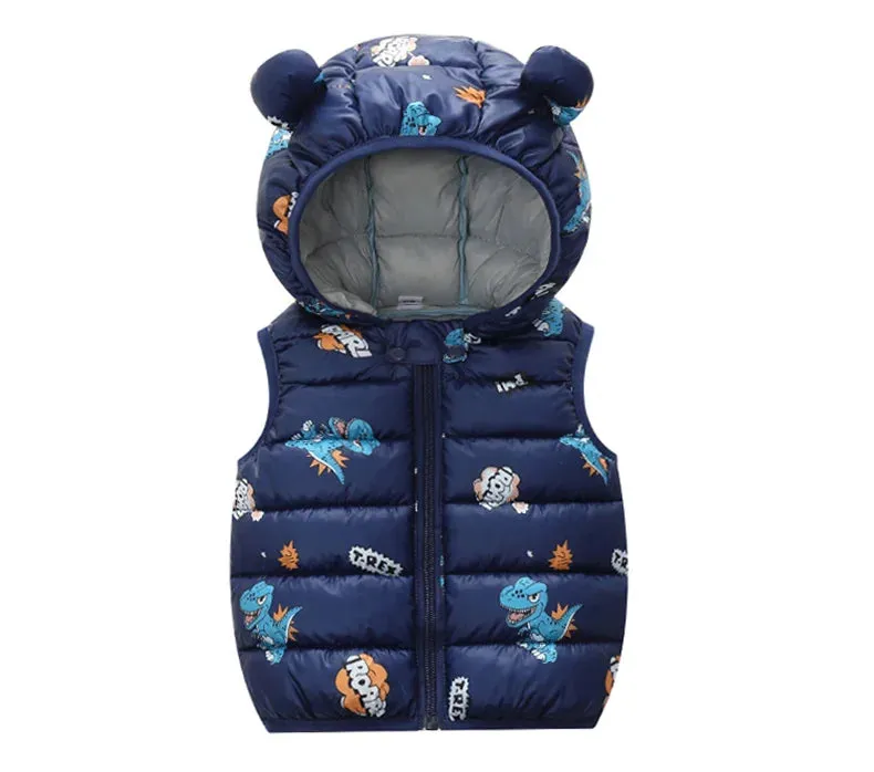 Bear Puffer Vest