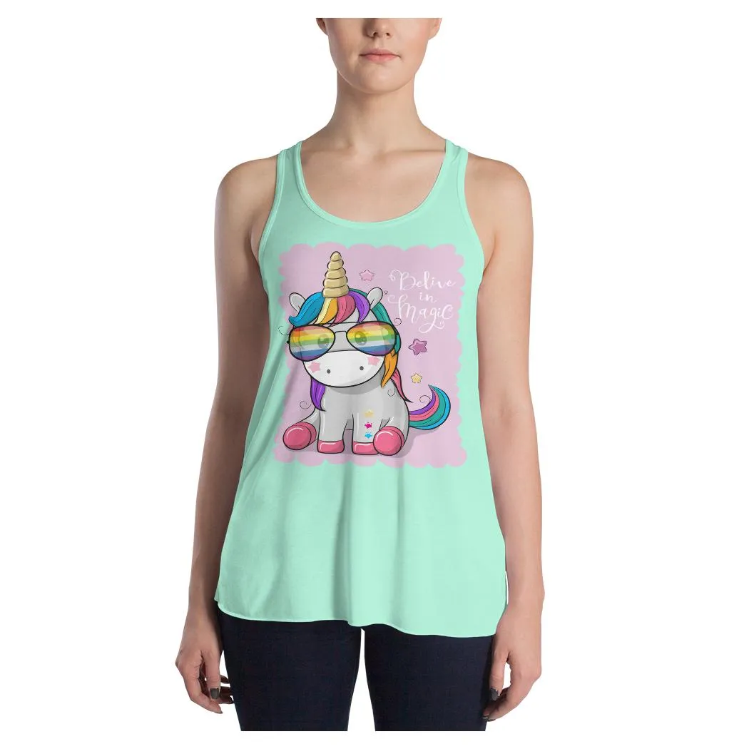 Believe in Magic Racerback Tank