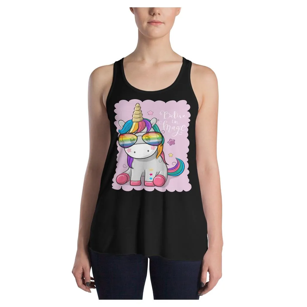 Believe in Magic Racerback Tank