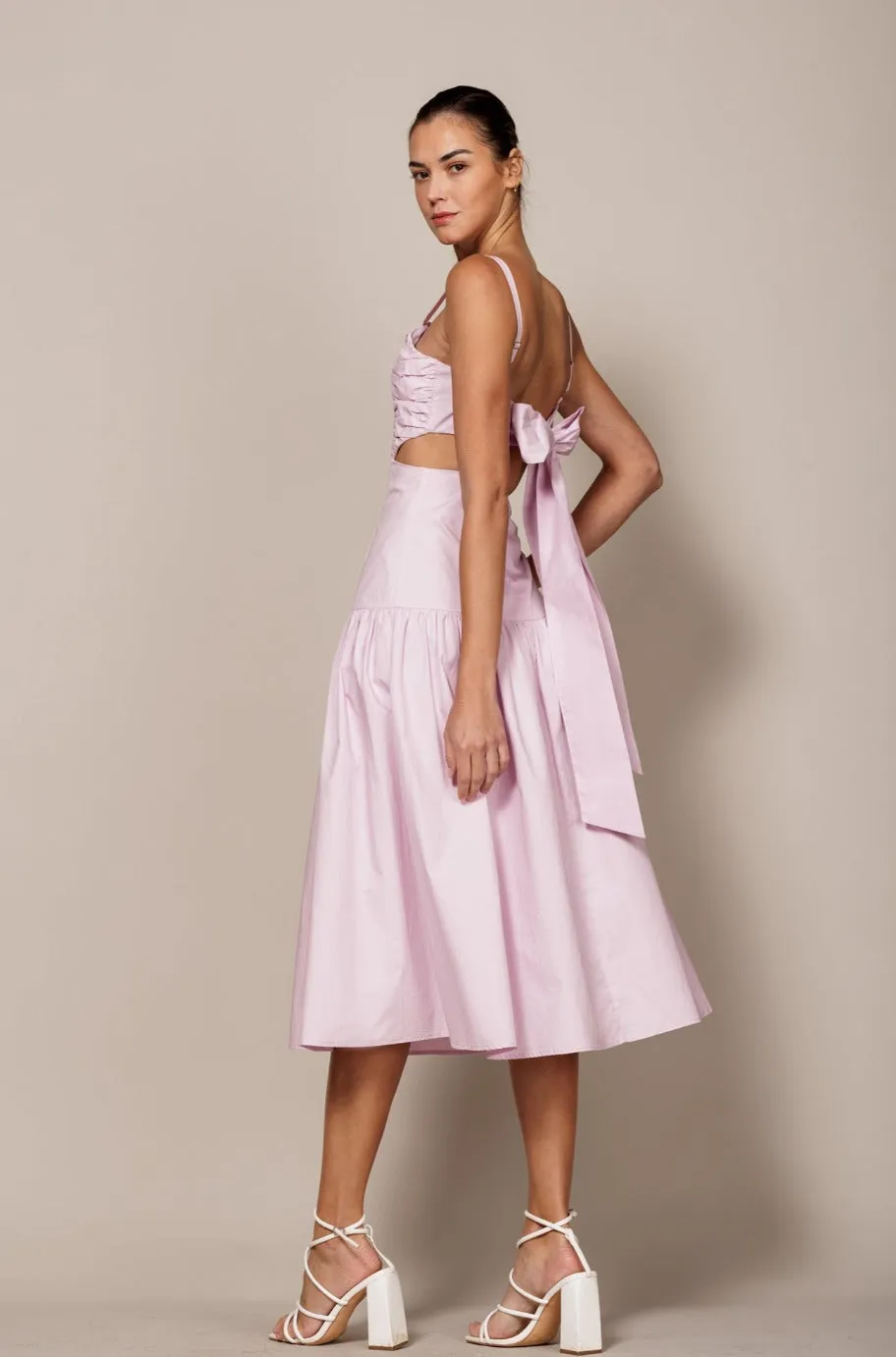 Bellini Lavender Midi Dress
