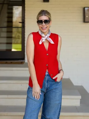 BETTY RUBY VEST