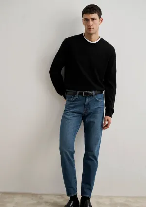 Black Cashmere Blend Sweater