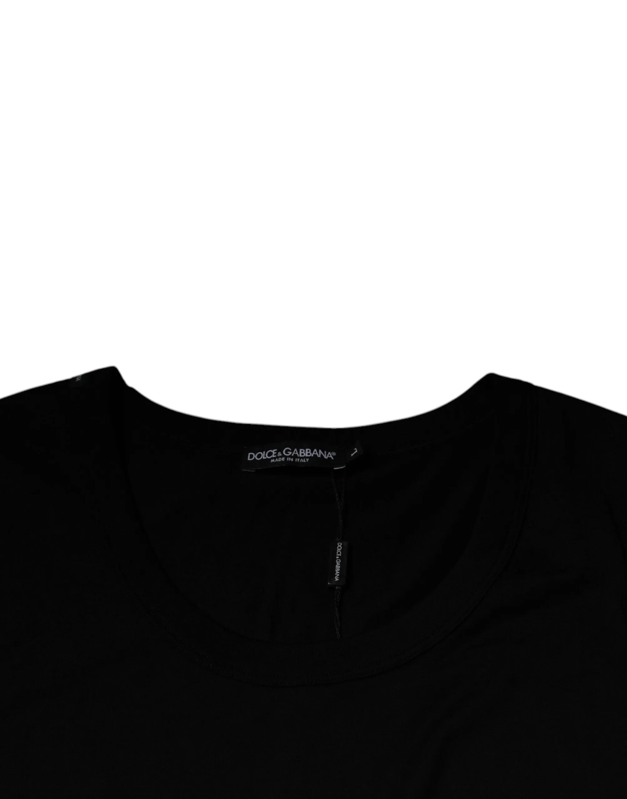 Black Cotton Sleeveless Round Neck Tank T-shirt
