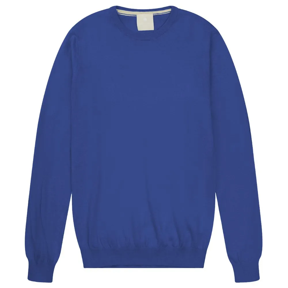 Blue Cotton Sweater
