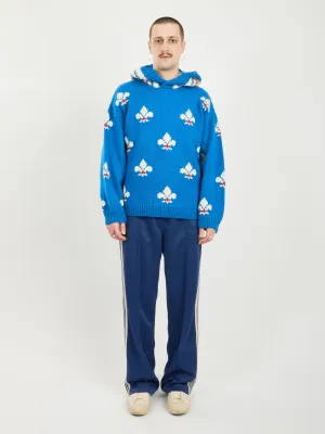 Blue Fleur De Lis Hoodie
