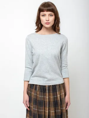 Boatneck Sweater - Grey
