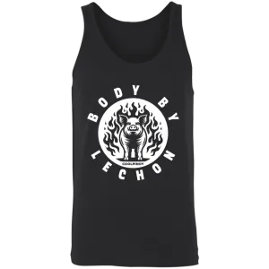 Body By Lechon Circle Unisex Cotton Tank Top