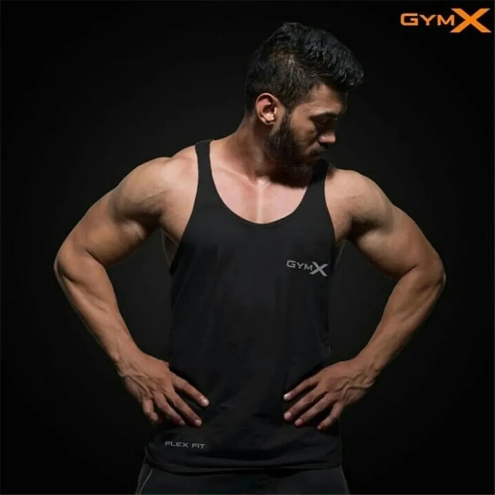 Bodybuilding Tight Cotton Tank Tops Summer Jogger Workout Sleeveless shirt Man Sling Vest Male Gyms Fitness Brand Clothing