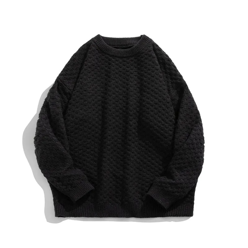Bonsir New  Winter Warm Retro solid color Sweater Men TrendTurtleneck Mens Pullover thick Slim Sweaters Tops Knitted Men's Jumper