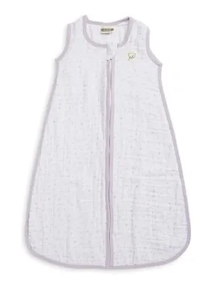 Brand new Piccolo Bambino Baby's Cotton Sleep Sack, Sz 12-18 Months! Grey with allover print