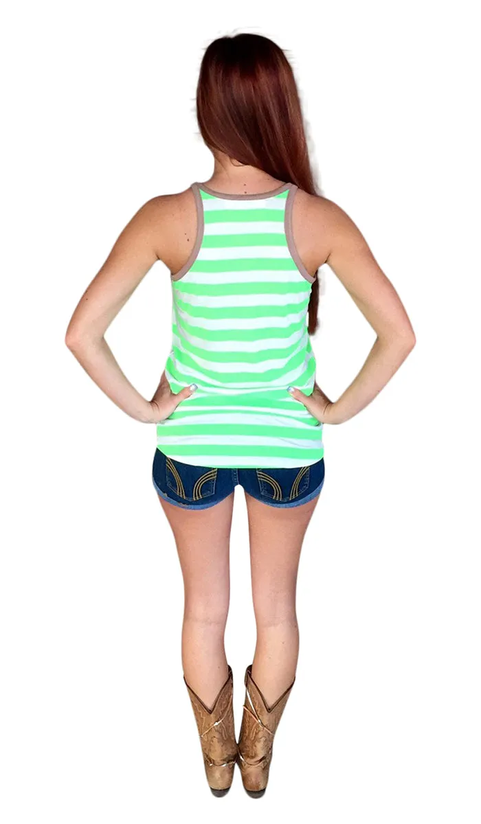 Breathe Easy Alligator Racerback Tank Top