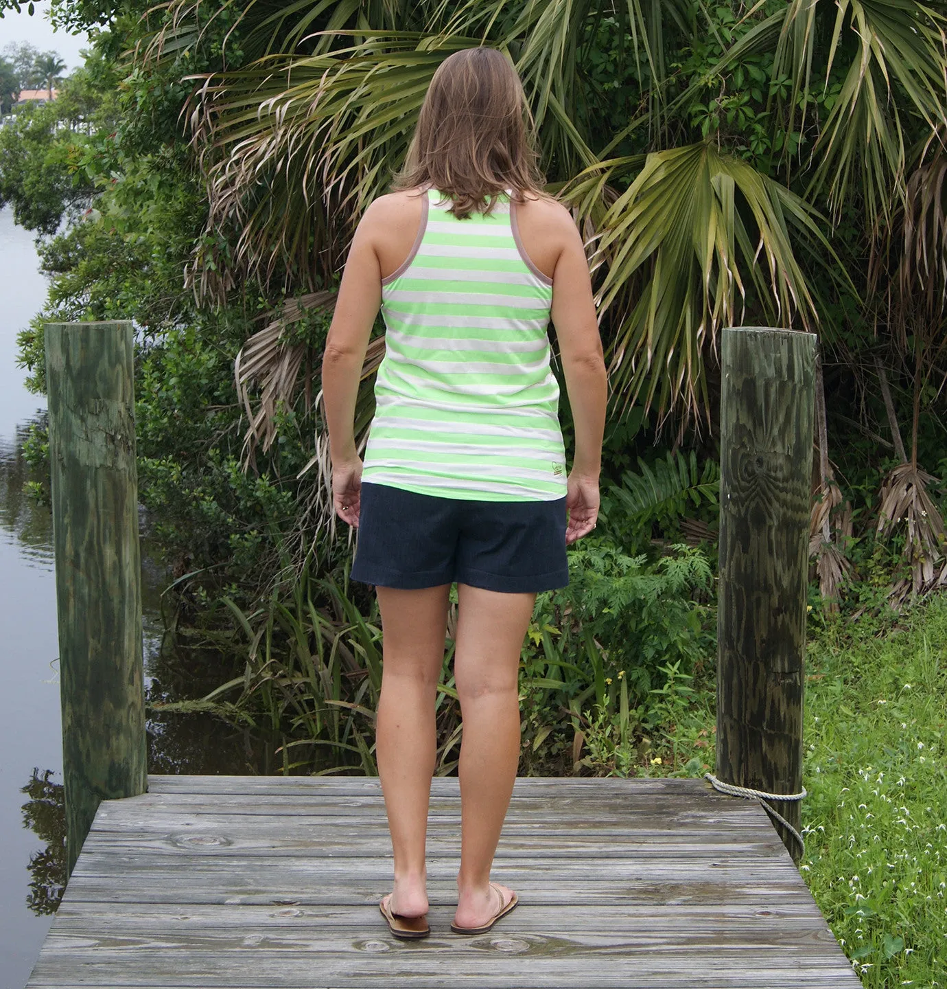 Breathe Easy Alligator Racerback Tank Top