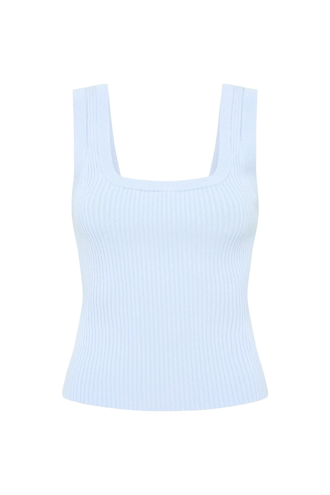 Bronte Scoop Neck Rib Tank