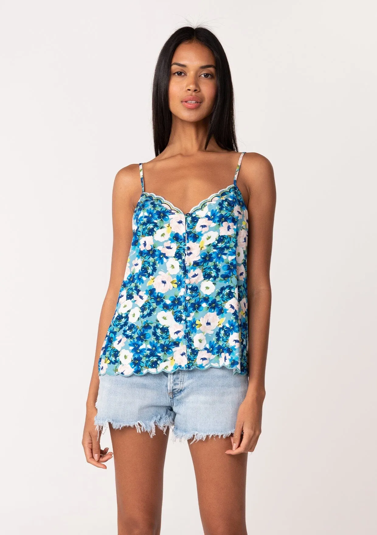 Brooke Button Front Camisole
