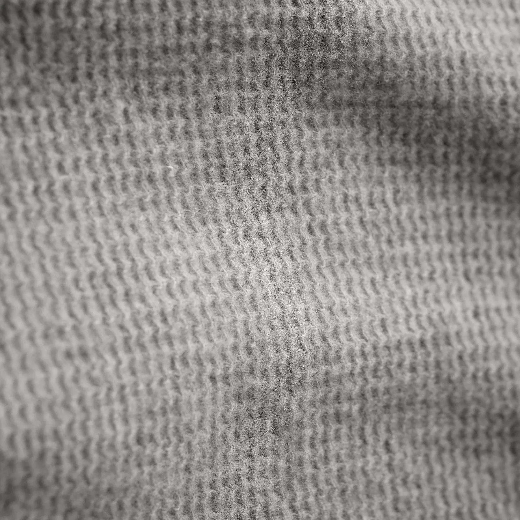 Brushed Thermal Crew Neck - Heather Grey
