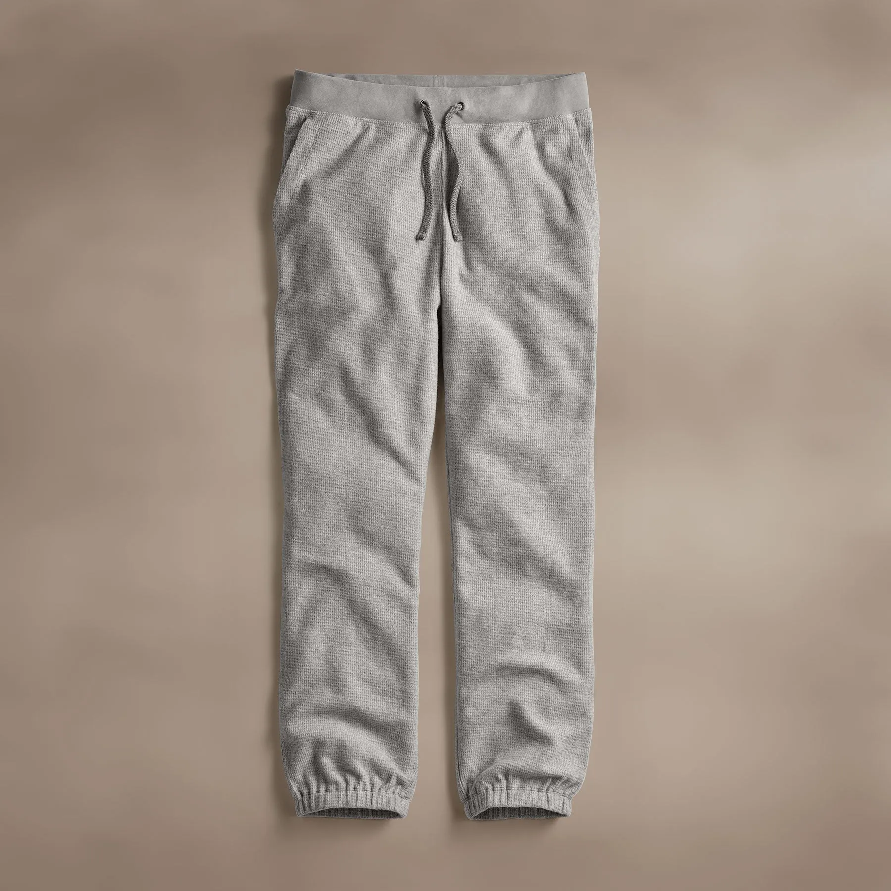 Brushed Thermal Sweat Pant - Heather Grey