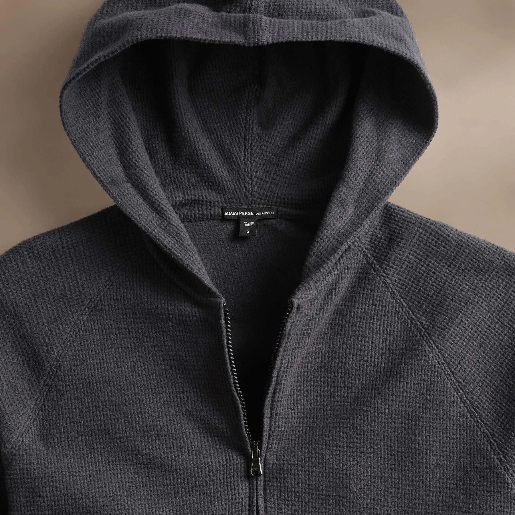 Brushed Thermal Zip Up - Magma