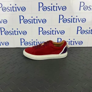 Buscemi Women's Tennis Lock Ramino Leather Sneakers SAMPLE