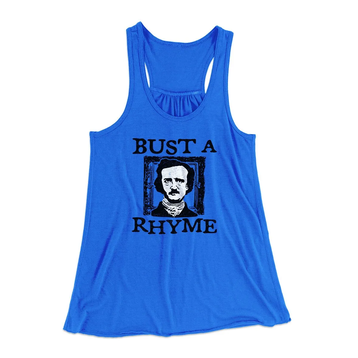 Bust A Rhyme Women's Flowey Racerback Tank Top