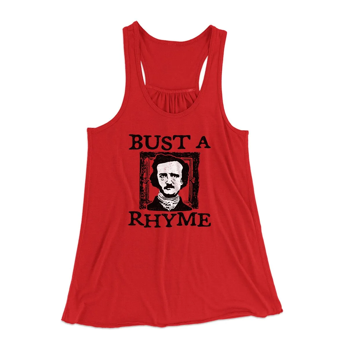 Bust A Rhyme Women's Flowey Racerback Tank Top
