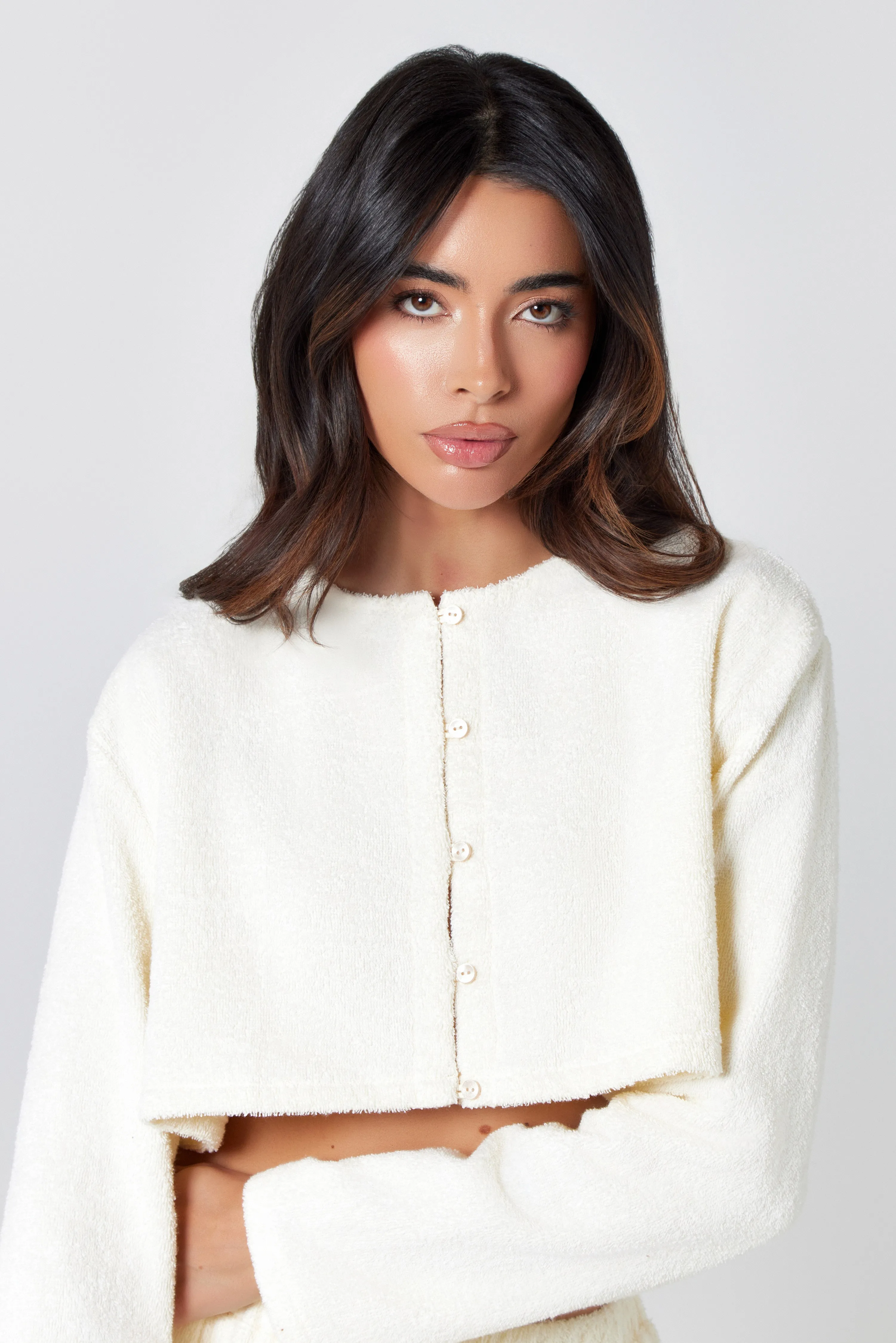 Buttercream Towelling Co-Ord