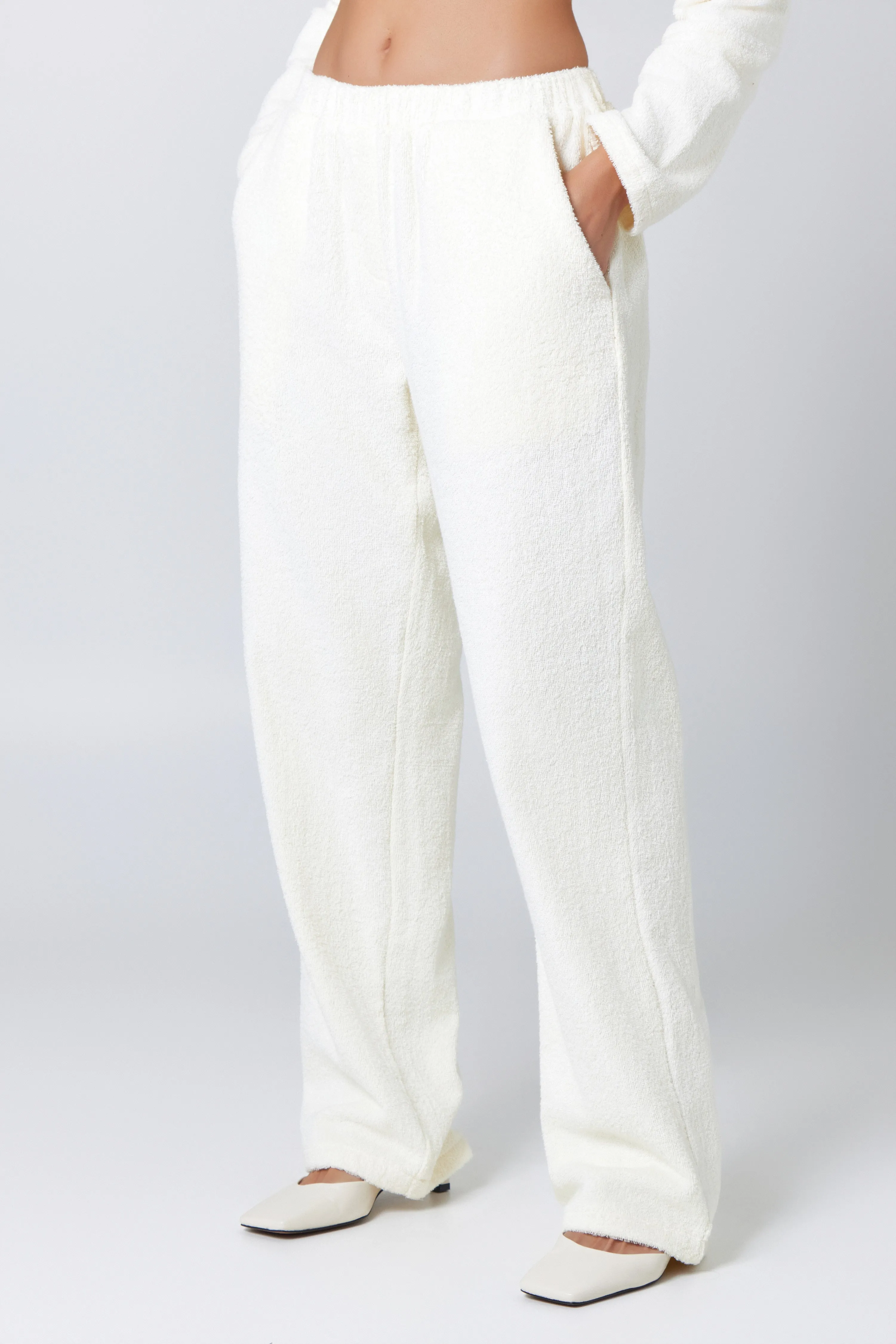Buttercream Towelling Co-Ord