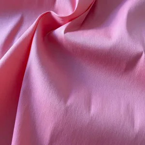 Buy Pink Pure Cotton Poplin Fabric