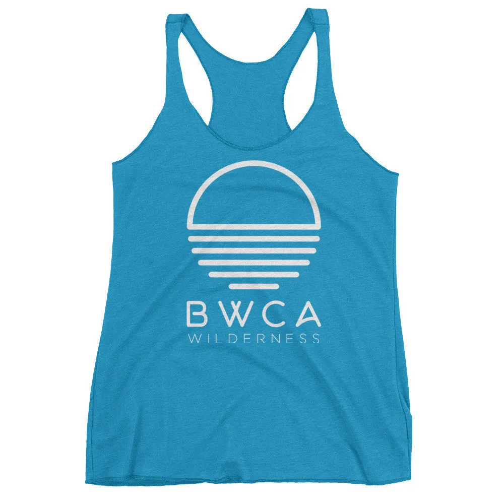 BWCA Sunset Wilderness Women's tank top - Blue