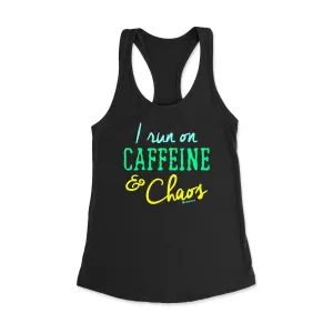 Caffeine Chaos Racerback Tank Top