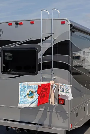 Camper Clothes Drying Rack with 8 Arms