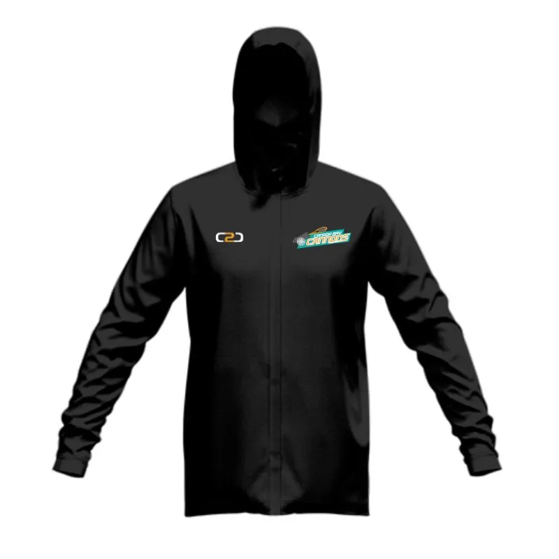 Canada Bay Cannons SlimFit HP Tech Zip Hoodie Black