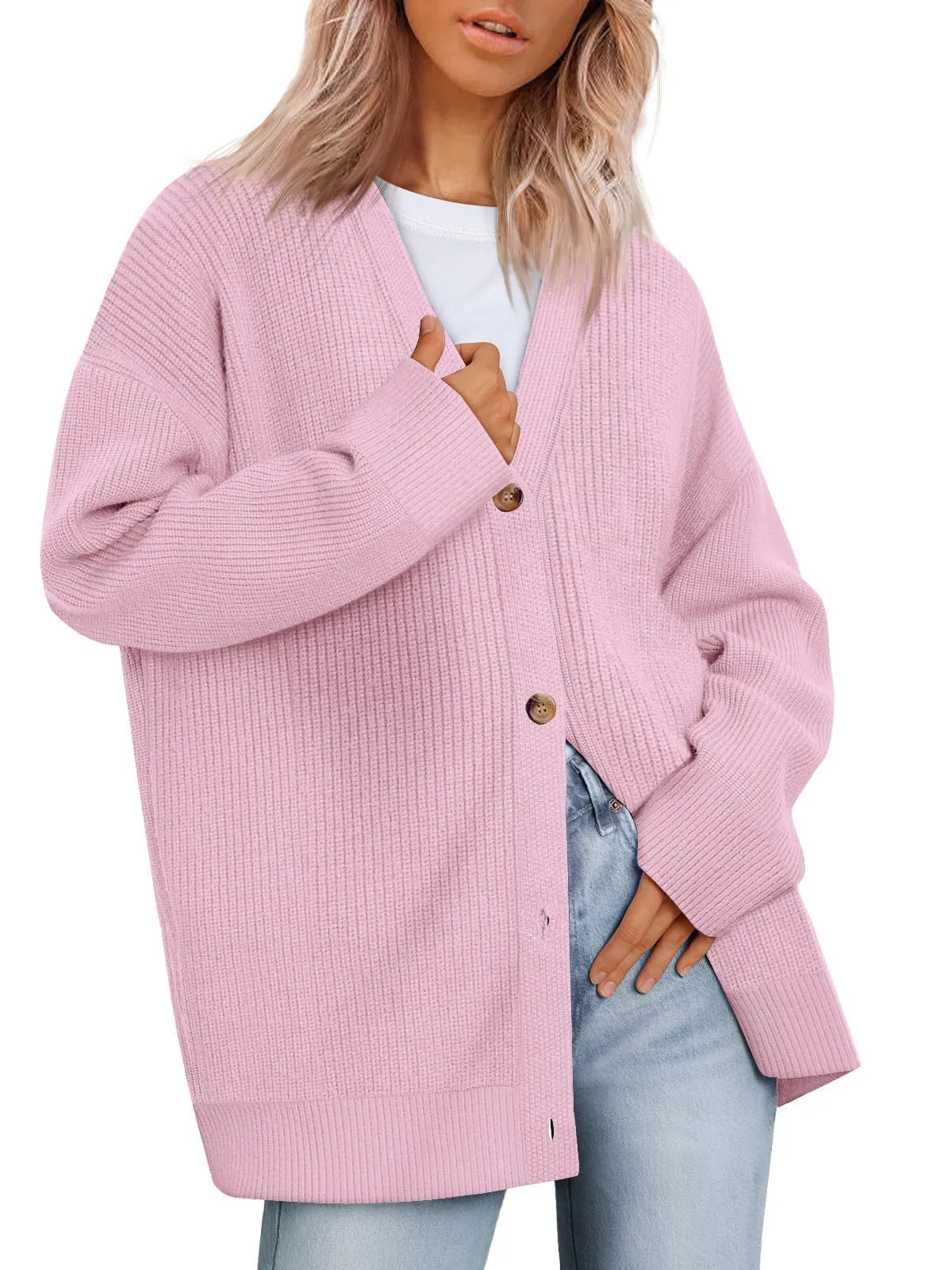 Casual Women Knitted Cardigan Sweaters
