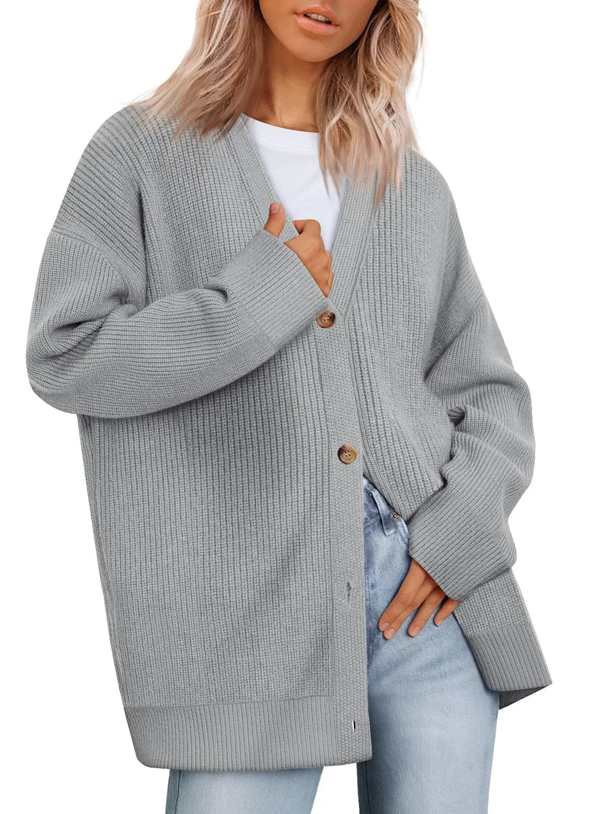 Casual Women Knitted Cardigan Sweaters